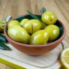 Domat Tipi Kırma Yeşil Zeytin