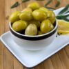 Domat Tipi Kırma Yeşil Zeytin