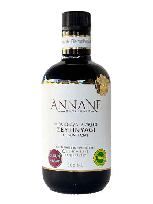 olgun hasat soğuk sızma zeytinyağı 500 ml