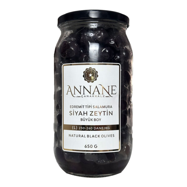 edremit tipi salamura siyah zeytin