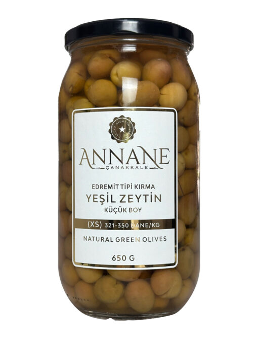 Edremit Tipi Kırma Yeşil Zeytin